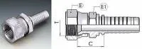 Фитинг JIS Komatsu соединение с конусом 60° и метрической резьбой JIS B 8363
