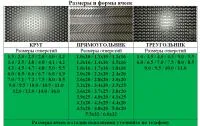 Решета с рамками для сепараторов BETA 60,120 VEGA 50 (ROMAX)