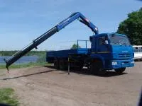 Аренда крана-манипулятора КАМАЗ 65117