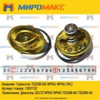 13021132, Термостат Weichai-Deutz TD226B-6G/WP6G/WP4G (76C)