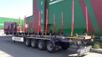 Полуприцеп сортиментовоз Steelbear PF-41L, 4-осный 16,5 м, односкат