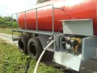 Полуприцеп цистерна пожарная