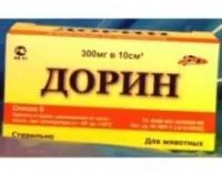 Дорин по 300 мг, сухой